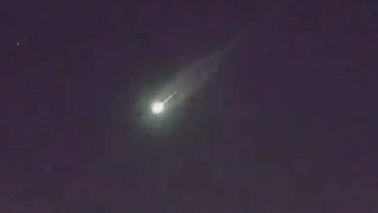 Una bola de fuego sobrevuela las provincias de Granada y Málaga Una bola de fuego sobrevuela las provincias de Granada y Málaga