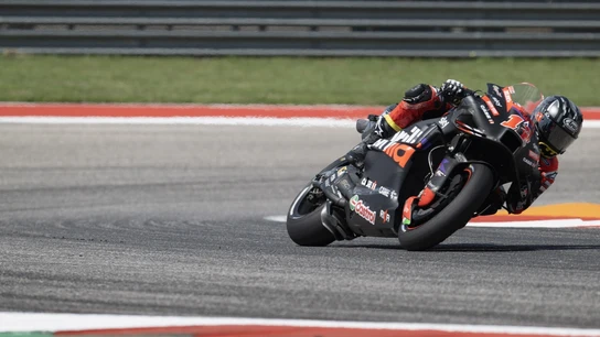 Maverick Viñales, con la Aprilia Maverick Viñales, con la Aprilia