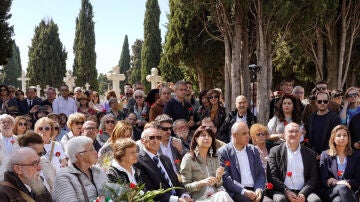Homenaje a víctimas del franquismo en Valladolid