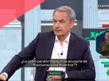 Zapatero habla sobre Rajoy en laSexta Xplica