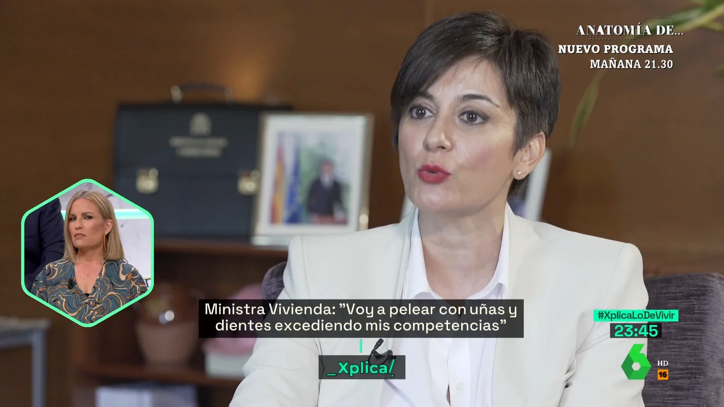 Isabel Rodríguez habla del problema de la vivienda en España Isabel Rodríguez habla del problema de la vivienda en España