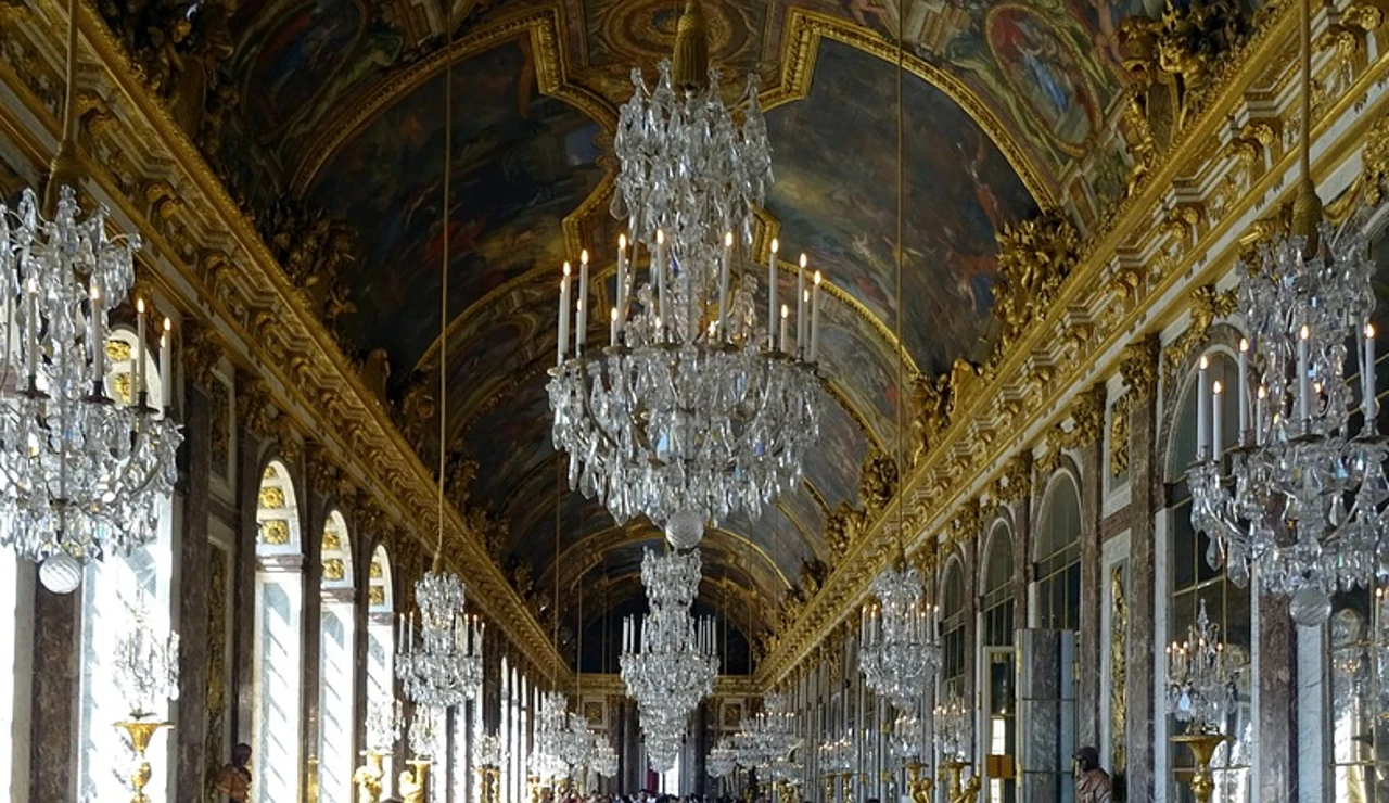 Galería de los Espejos en Versalles
