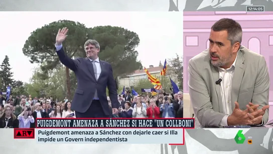 El análisis de Carlos E. Cué sobre las elecciones en Cataluña y el papel de Puigdemont: "Si gana, el Gobierno tiene un problema" El análisis de Carlos E. Cué sobre las elecciones en Cataluña y el papel de Puigdemont: "Si gana, el Gobierno tiene un problema"