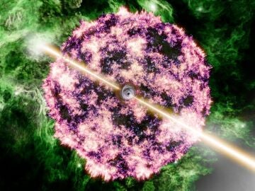 Explosión rayos gamma GRB 221009A