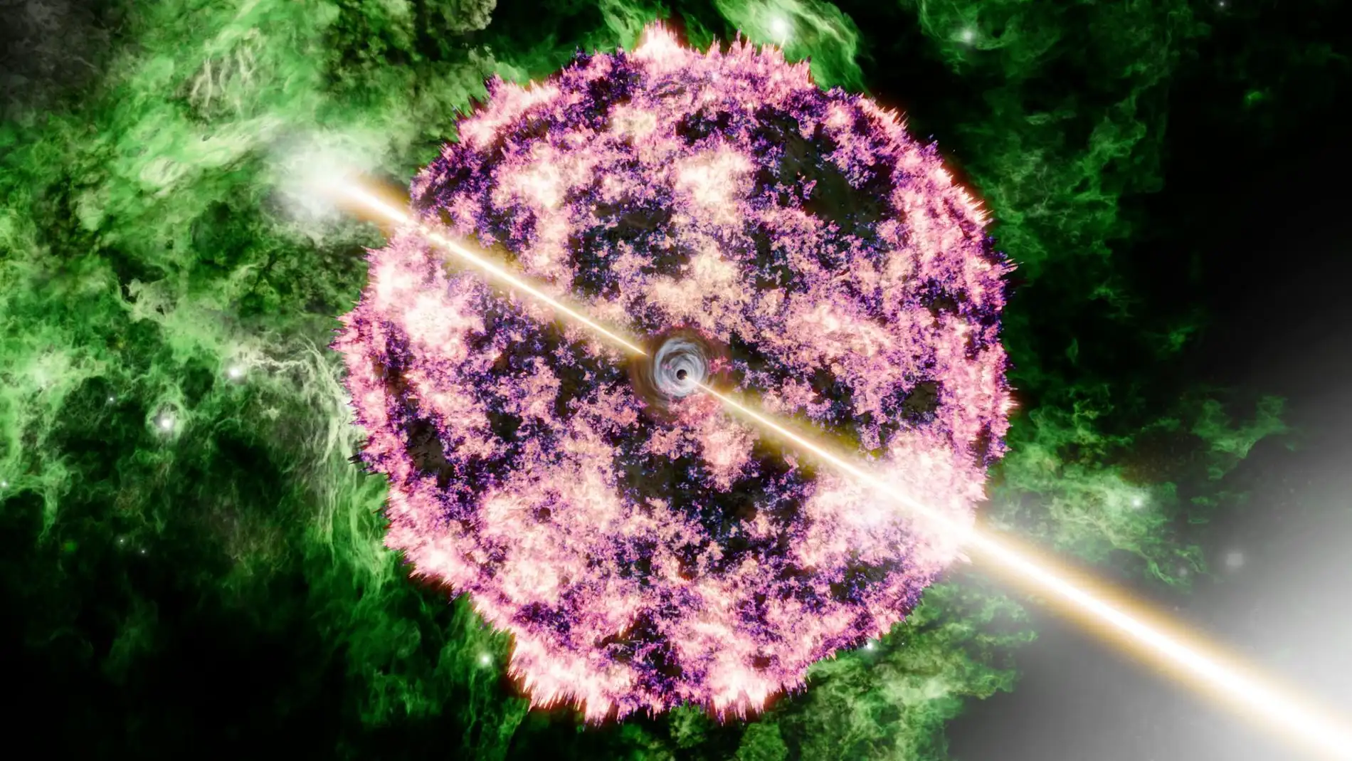 Explosión rayos gamma GRB 221009A