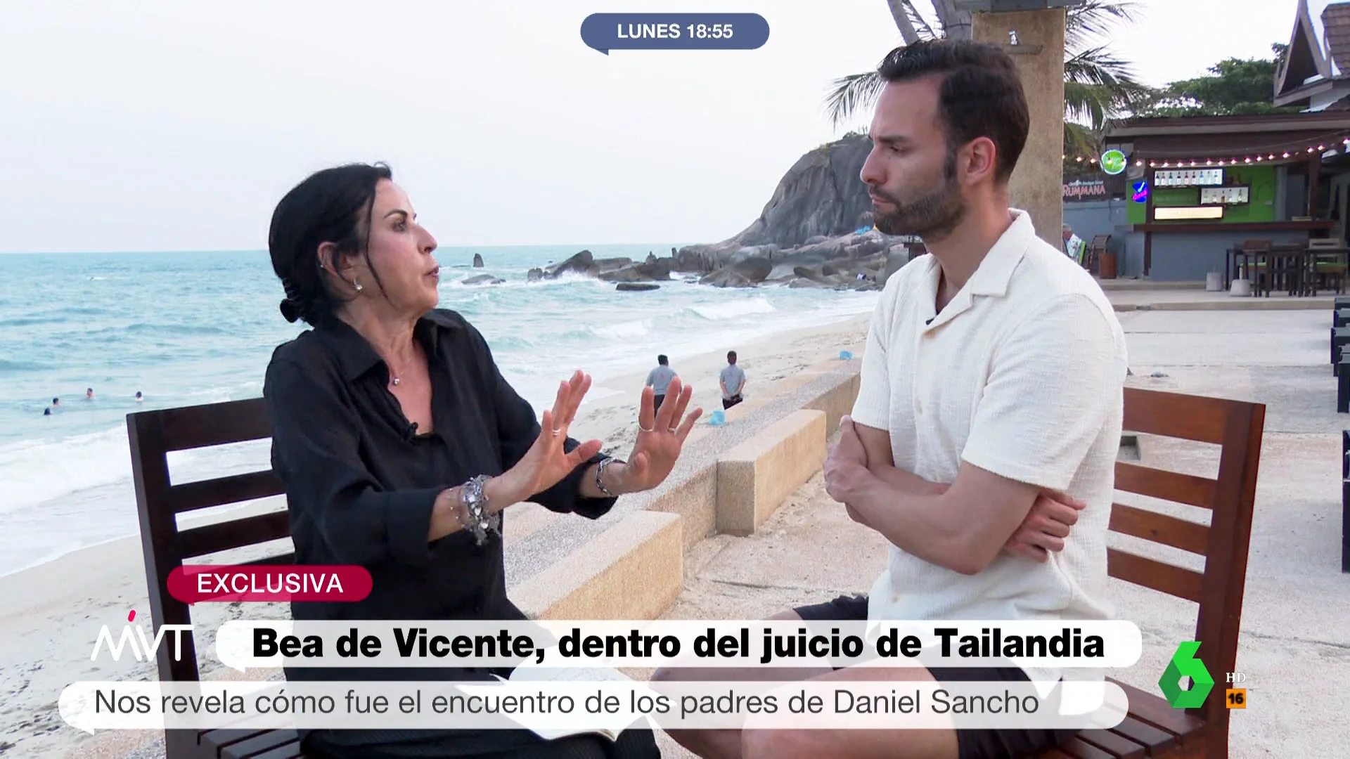 La conversación de Rodolfo y Daniel Sancho durante el juicio: "Habla más bajo"