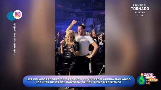 "Duelo de divas": la reacción de Quique Peinado al ver el baile de Eduardo Navarrete y Carmen Lomana "Duelo de divas": la reacción de Quique Peinado al ver el baile de Eduardo Navarrete y Carmen Lomana