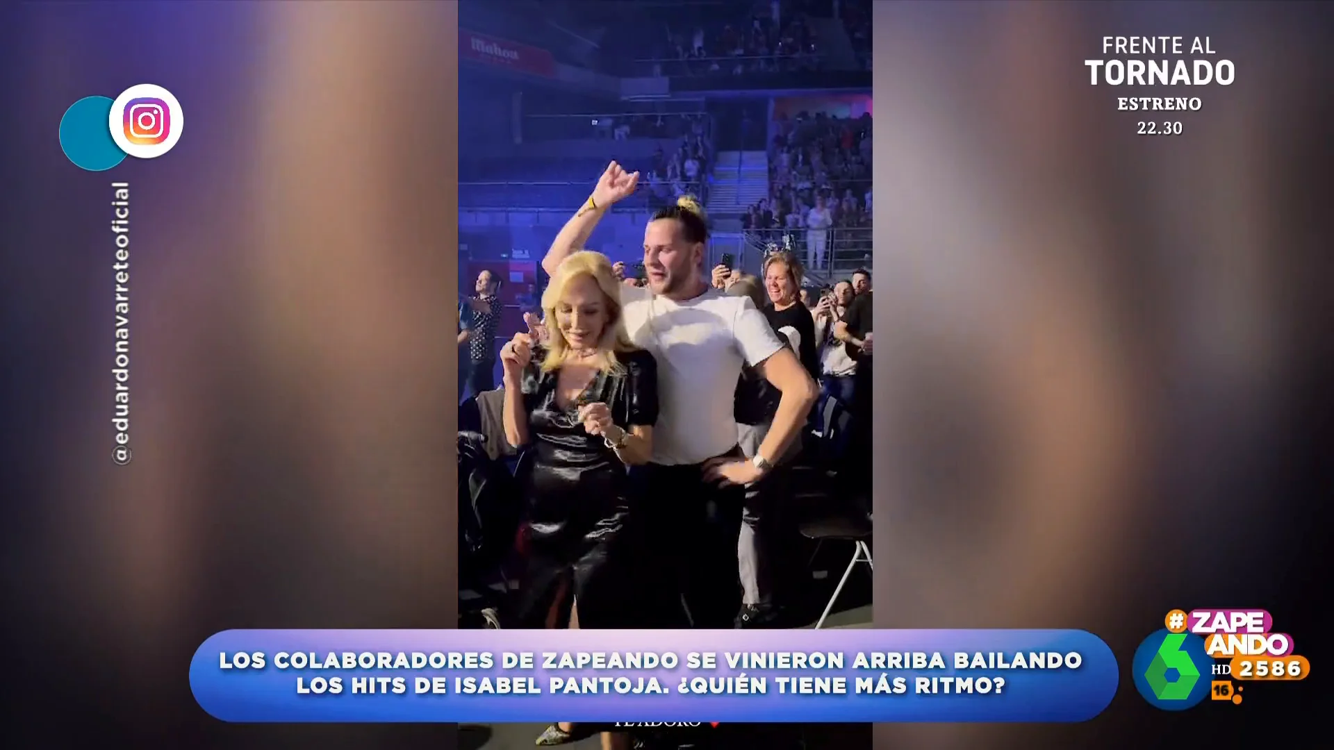 "Duelo de divas": la reacción de Quique Peinado al ver el baile de Eduardo Navarrete y Carmen Lomana