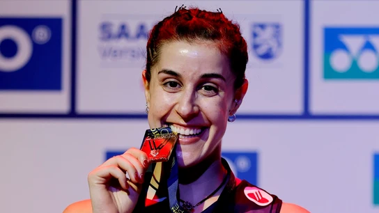 Carolina Marín se proclama campeona de Europa por séptima vez Carolina Marín se proclama campeona de Europa por séptima vez