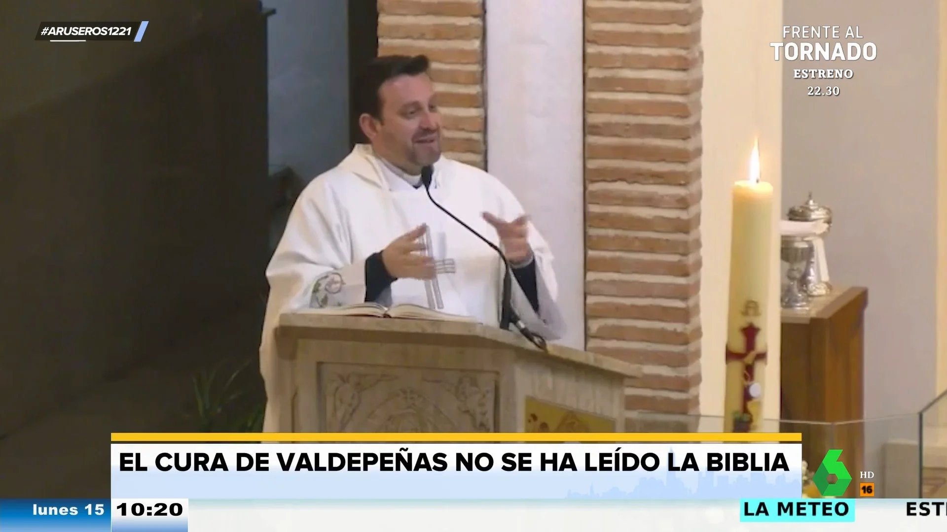 La surrealista confesión del cura de Valdepeñas: "Jamás me he leído la Biblia, me parece un rollo"