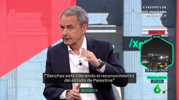 XPLICA La defensa de Zapatero por el reconocimiento del Estado Palestino: "Eso permitirá que puedan negociar con más fortaleza"