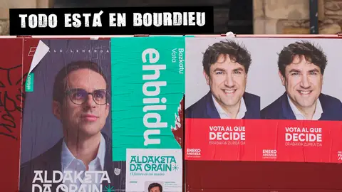 Cartel electoral para las elecciones vascas en Vitoria. Cartel electoral para las elecciones vascas en Vitoria.