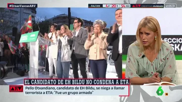 Afra Blanco, sobre las elecciones en Euskadi: &quot;Bildu también tiene que ser el partido que condene claramente a ETA y lo censure&quot;