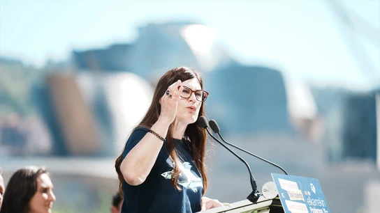 Miren Gorrotxategi, la candidata de Podemos en las elecciones del País Vasco Miren Gorrotxategi, la candidata de Podemos en las elecciones del País Vasco