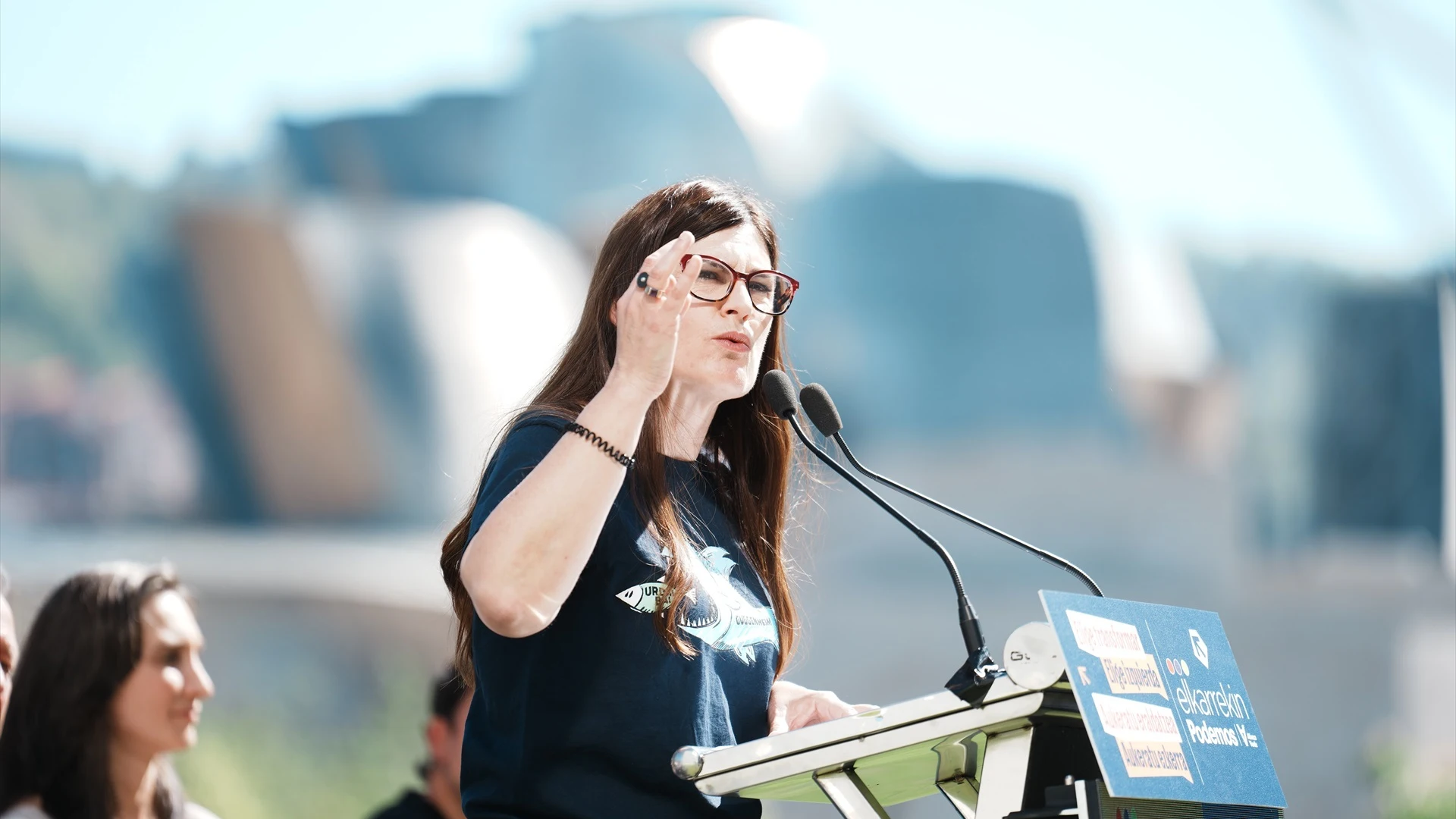 Miren Gorrotxategi, la candidata de Podemos en las elecciones del País Vasco