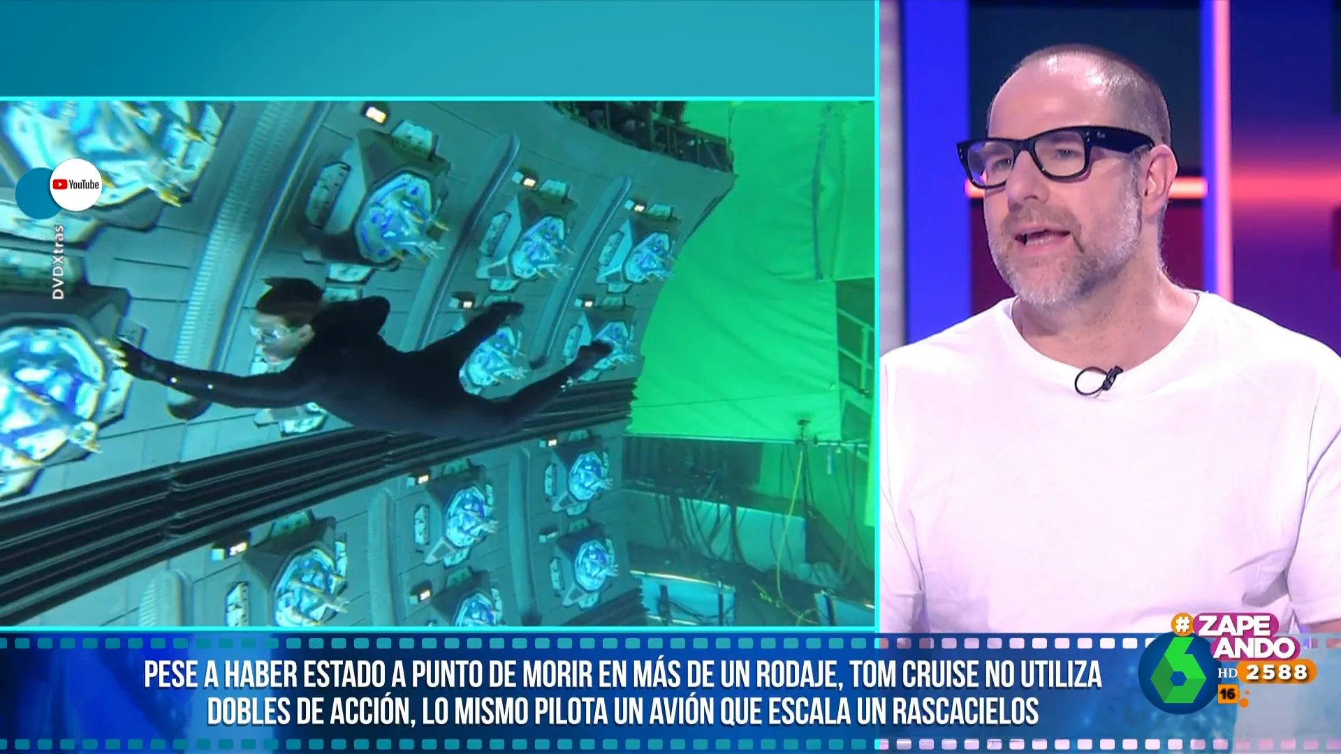 De 'Misión Imposible' a 'El último samurái': Alberto Rey repasa todas las veces que Tom Cruise arriesgó su vida en un rodaje