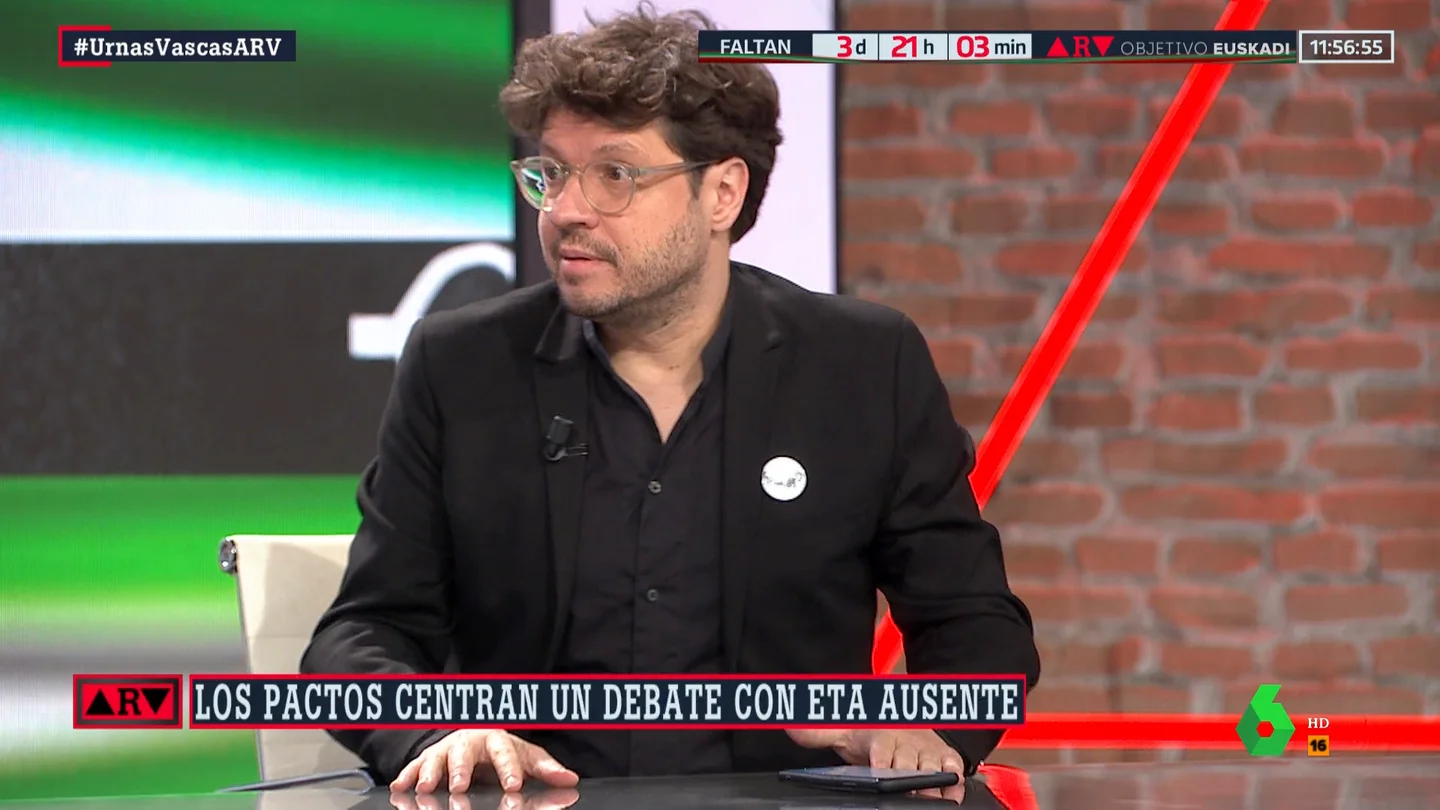 Fernando Berlín afirma que ETA en Euskadi es una "página pasada": "En el debate electoral no apenas alusiones" Fernando Berlín afirma que ETA en Euskadi es una "página pasada": "En el debate electoral no apenas alusiones"