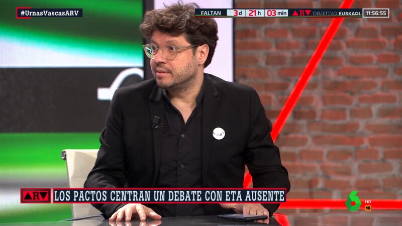 Fernando Berlín afirma que ETA en Euskadi es una "página pasada": "En el debate electoral no apenas alusiones"