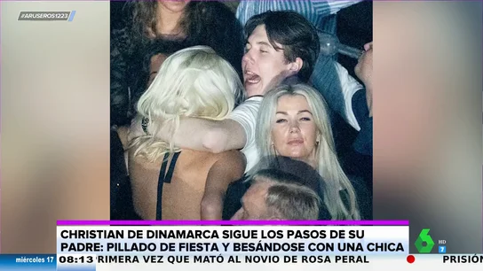 Alfonso Arús, tras las imágenes de Christian de Dinamarca de fiesta: "Sigue los pasos de su padre" Alfonso Arús, tras las imágenes de Christian de Dinamarca de fiesta: "Sigue los pasos de su padre"