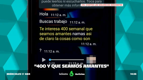 Trabajadoras del hogar acosadas por sus anuncios en Internet: "Me gustaría saber si haces depilación genital" Trabajadoras del hogar acosadas por sus anuncios en Internet: "Me gustaría saber si haces depilación genital"