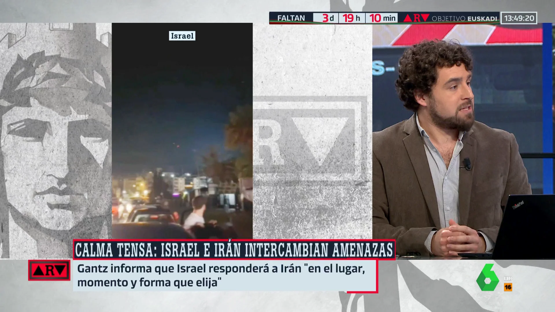 ARV- Blas Moreno, sobre Israel: "Quizás esté ante la última oportunidad de atacar el plan nuclear iraní"