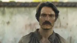 El actor colombiano Claudio Cataño representando al coronel Aureliano Buendía en la serie.