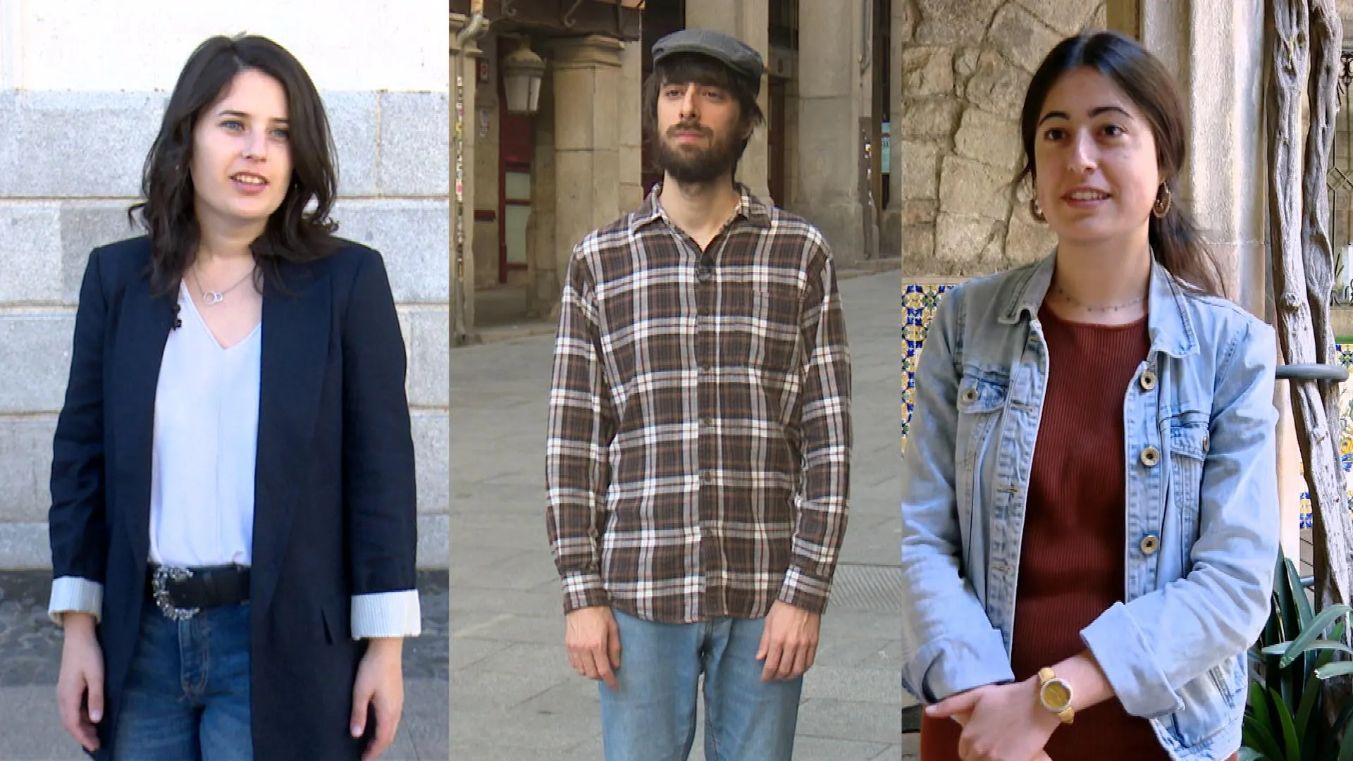 Carmen Clara Balmaseda, Davis Uclés y Laura Andreu