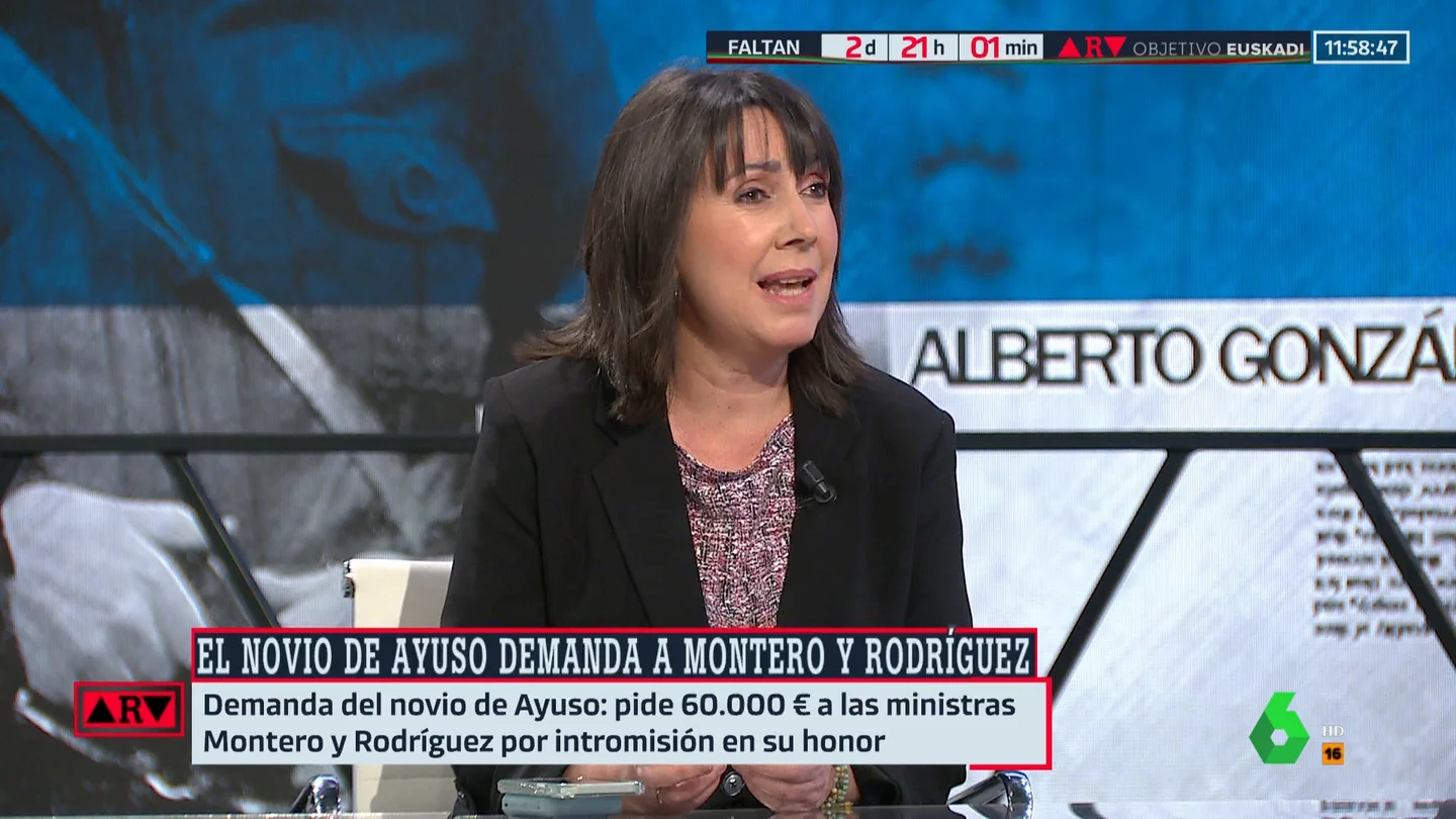¿Tiene recorrido judicial la demanda que ha puesto el novio de Ayuso por intromisión al honor? La respuesta de Beatriz Parera ¿Tiene recorrido judicial la demanda que ha puesto el novio de Ayuso por intromisión al honor? La respuesta de Beatriz Parera
