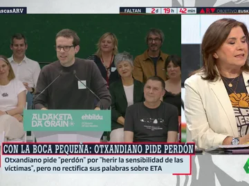 El análisis de Lucía Méndez sobre las palabras de Otxandiano (EH Bildu): "¿Nadie le ha preguntado sobre ETA en el País Vasco?" El análisis de Lucía Méndez sobre las palabras de Otxandiano (EH Bildu): "¿Nadie le ha preguntado sobre ETA en el País Vasco?"