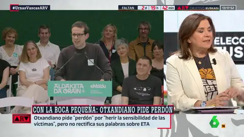El análisis de Lucía Méndez sobre las palabras de Otxandiano (EH Bildu): "¿Nadie le ha preguntado sobre ETA en el País Vasco?"