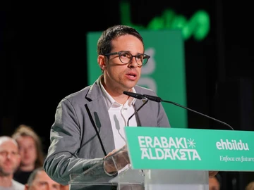 Imagen de archivo del candidato a lehendakari, Pello Otxandiano. Imagen de archivo del candidato a lehendakari, Pello Otxandiano.