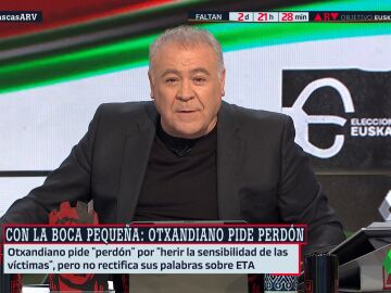ARV- Ferreras, tajante tras las declaraciones de Otxandiano (EH Bildu): "Siguen sin aprobar la asignatura &eacute;tica"