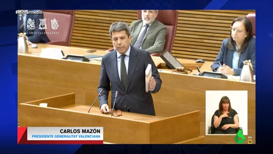 Wyoming responde a Mazón tras asegurar que el franquismo fue una dictadura: "El problema no es lo que dice, sino lo que firma" Wyoming responde a Mazón tras asegurar que el franquismo fue una dictadura: "El problema no es lo que dice, sino lo que firma"