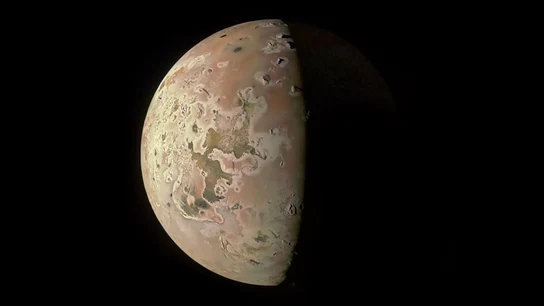 Luna Io captada por la nave Juno de la NASA Luna Io captada por la nave Juno de la NASA