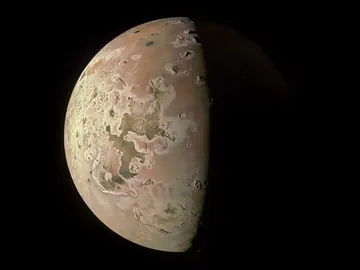 Luna Io captada por la nave Juno de la NASA Luna Io captada por la nave Juno de la NASA