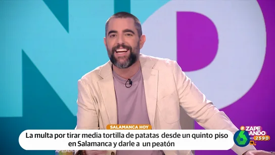 El 'tortillazo' más caro: multan a una persona por lanzar una tortilla por la ventana y darle a un peatón El 'tortillazo' más caro: multan a una persona por lanzar una tortilla por la ventana y darle a un peatón
