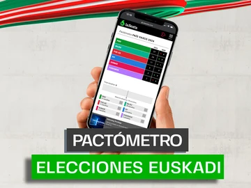 Con el Pactómetro de laSexta puedes calcular los posibles pactos para formar Gobierno en País Vasco