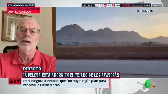 ¿Habrá una respuesta de Irán al ataque de Israel? Jesús Núñez Villaverde responde: "Ninguna duda" ¿Habrá una respuesta de Irán al ataque de Israel? Jesús Núñez Villaverde responde: "Ninguna duda"