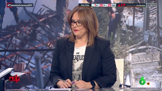 La denuncia de Ruth Ferrero sobre el conflicto Irán-Israel: "Tenemos que seguir poniendo el foco en Gaza" La denuncia de Ruth Ferrero sobre el conflicto Irán-Israel: "Tenemos que seguir poniendo el foco en Gaza"