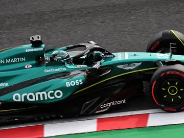 Lance Stroll el más rápido en una práctica con mucha acción Lance Stroll el más rápido en una práctica con mucha acción