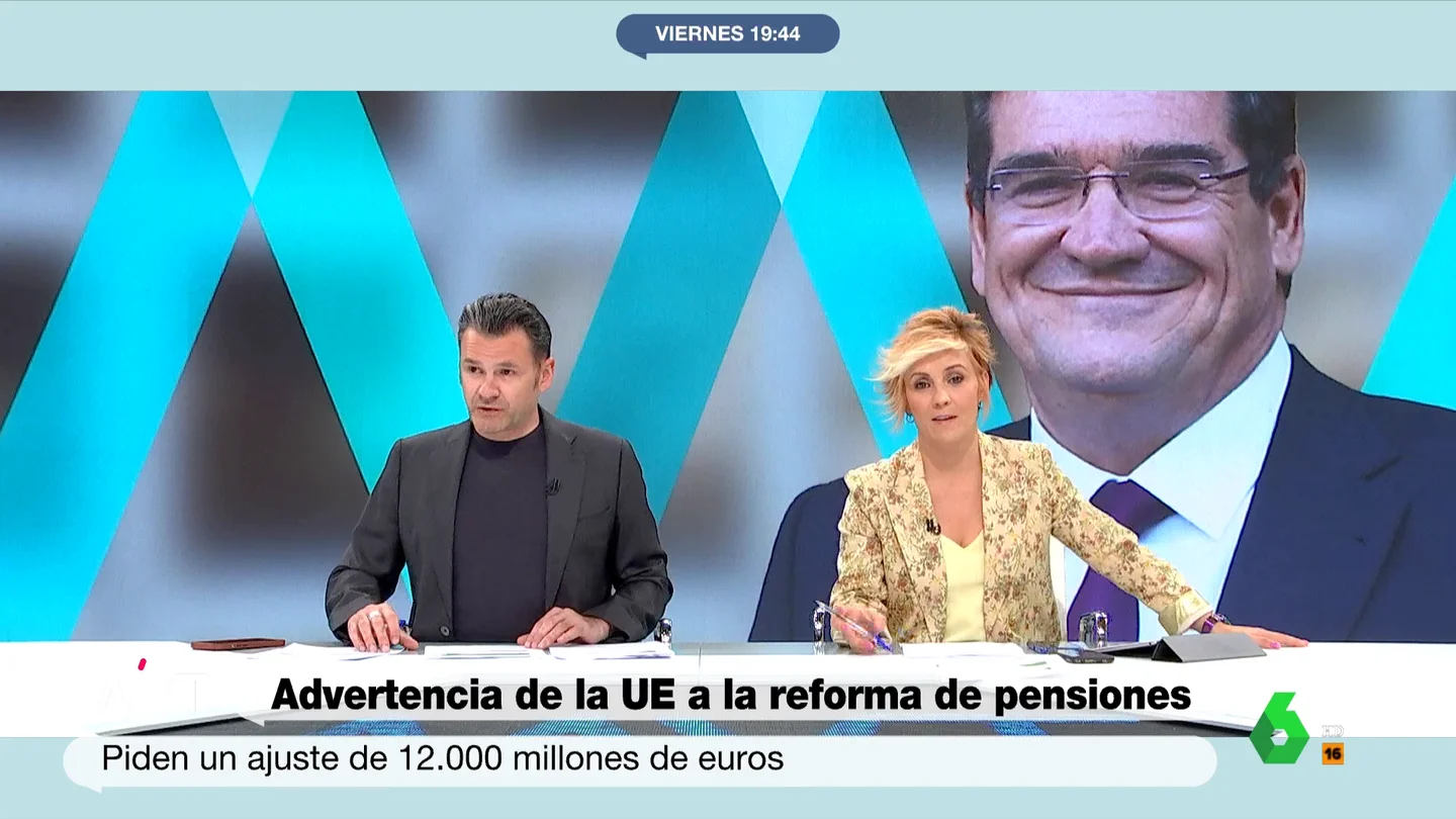 Iñaki López y Cristina Pardo en Más Vale Tarde Iñaki López y Cristina Pardo en Más Vale Tarde