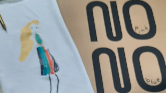 El logo de la marca 'NOpink NOblue' El logo de la marca 'NOpink NOblue'