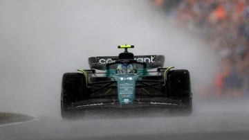 Fernando Alonso lluvia