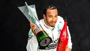 Lewis Hamilton, ganador del GP de China 2019