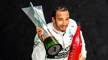 Lewis Hamilton, ganador del GP de China 2019