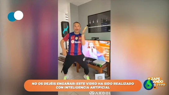 'Andrés Iniesta' triunfa en redes demostrando que no hay baile viral que se le resista 'Andrés Iniesta' triunfa en redes demostrando que no hay baile viral que se le resista