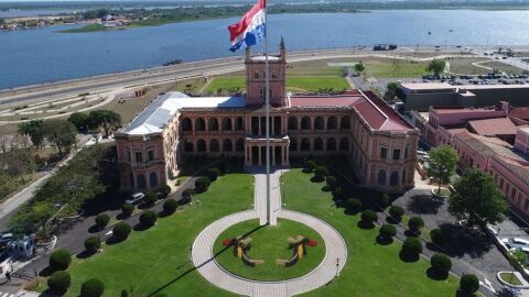 Palacio de los López de Asunción en Paraguay