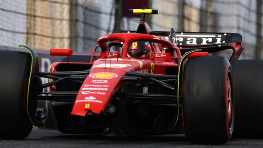 Carlos Sainz, en el Ferrari Carlos Sainz, en el Ferrari