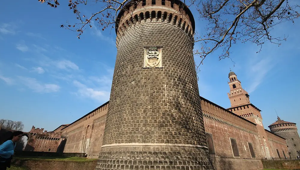 Torre del Castillo de Sforzesco, Milán
