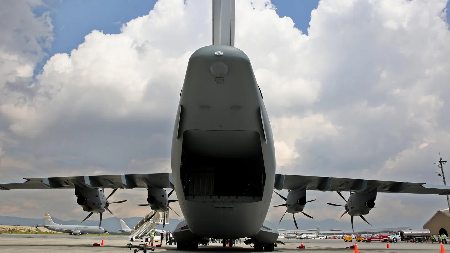 Imagen de archivo de un avión del Ejército del Aire de España Imagen de archivo de un avión del Ejército del Aire de España